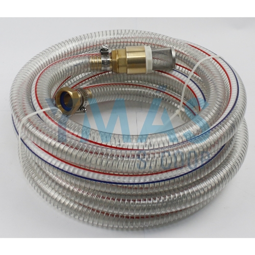 MANGUERA SUCCION REFORZADA 1" 7M CON ACCESORIOS