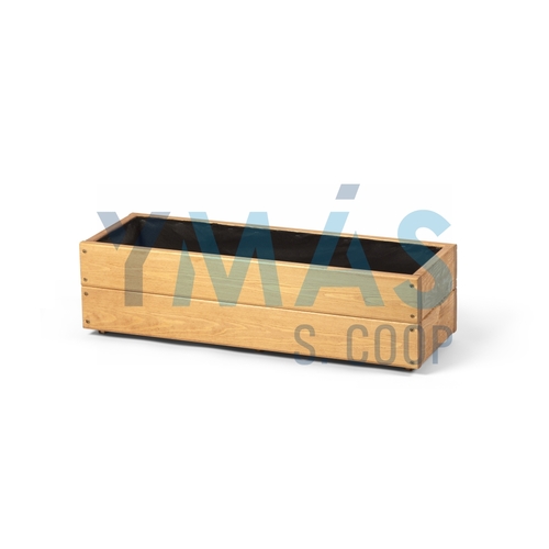 JARDINERA CITY MADERA PINTADA 75X25X21CM