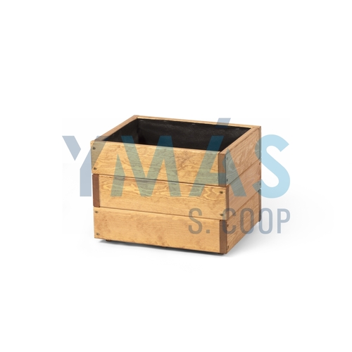 JARDINERA EVA MADERA PINTADA 40X30X30CM
