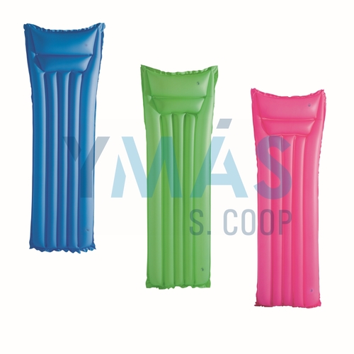 COLCHONETA HINCHABLE COLORES SURTIDOS 183X69 CM