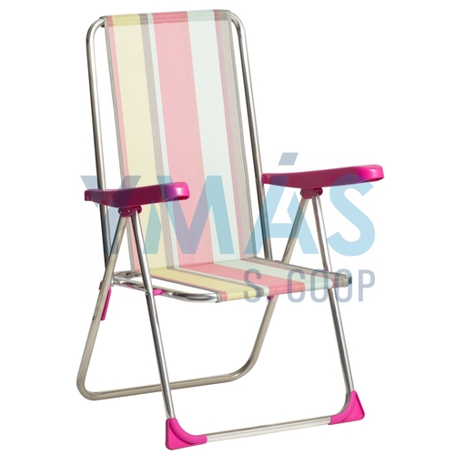 HAMACA FIBRELINE ALUMINIO RAYAS