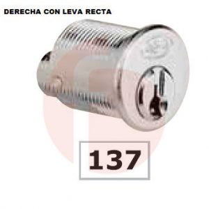 CERRADURA BUZON 137-25 DERECHA LEVA RECTA