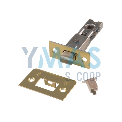 PICAPORTE 7 ACERO LATONADO 60 MM