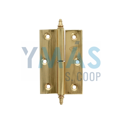 BISAGRA 1007 80X60 IZQUIERDA LATON PULIDO