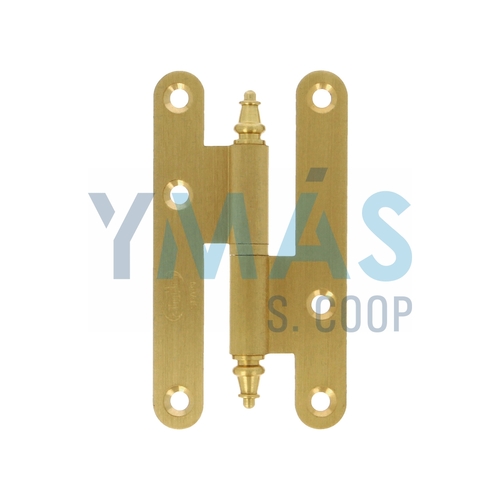 PERNIO 407 95X52X2.3 MM IZQUIERDA LATON MATE