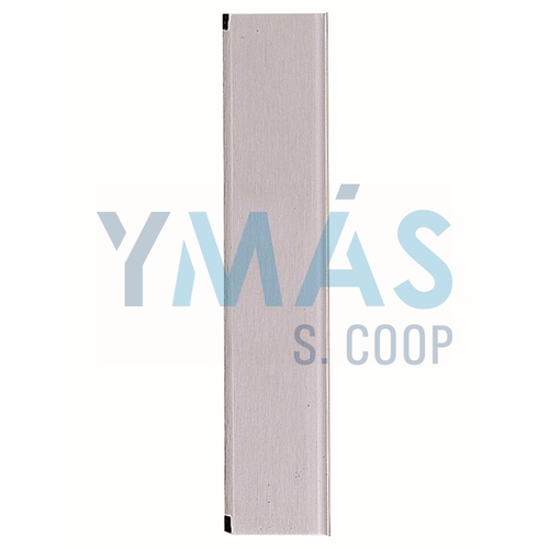 BOCACARTAS ALUMINIO PLATA 282X58 MM